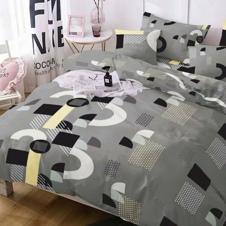 постельные принадлежности 70-130gsm Microfiber устанавливают текстурированную подделку крышки одеяла установили домашние предметы первой необходимости комнаты постельных принадлежностей