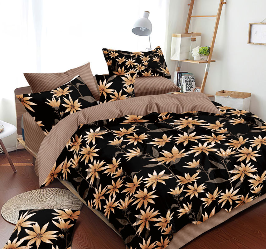 Multi наборы 70-130gsm постельных принадлежностей Microfiber печатания цвета флористические
